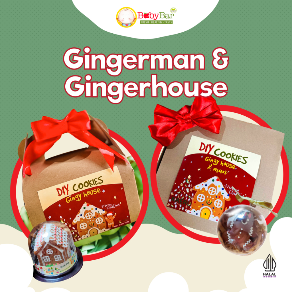 

BABYBAR KAERU GINGER DIY COOKIES / BISKUIT KUE JAHE / DIY KUE JAHE / GINGER CAKE COOKIES NO MSG