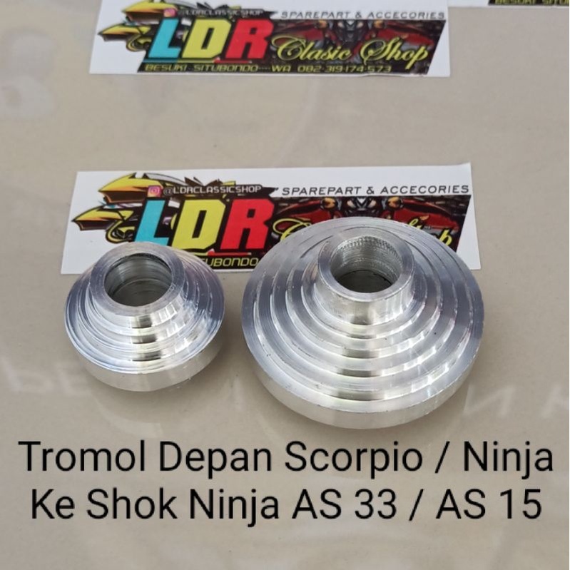 Bosh tromol Roda depan tromol Scorpio / ninja as 15