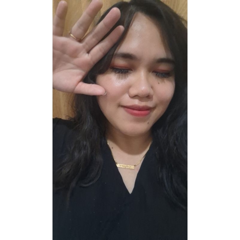 Cattystoree kalung nama Catalina titanium perhiasan titanium kalung wanita kalung anti karat kalung 