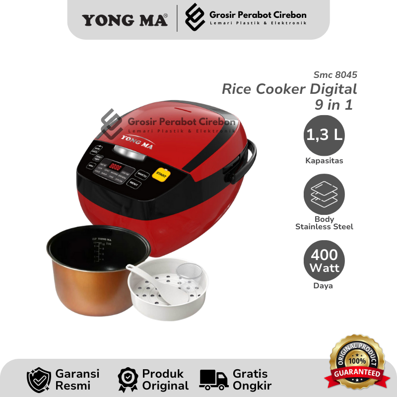 YONGMA RICE COOKER DIGITAL MINI SMC-8045 / SMC 8045 RICE COOKER DIGITAL MINI YONGMA