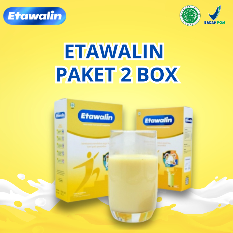 

ETAWALIN SUSU PAKET 2 BOX ATASI NYERI SENDI DAN ASAM URAT