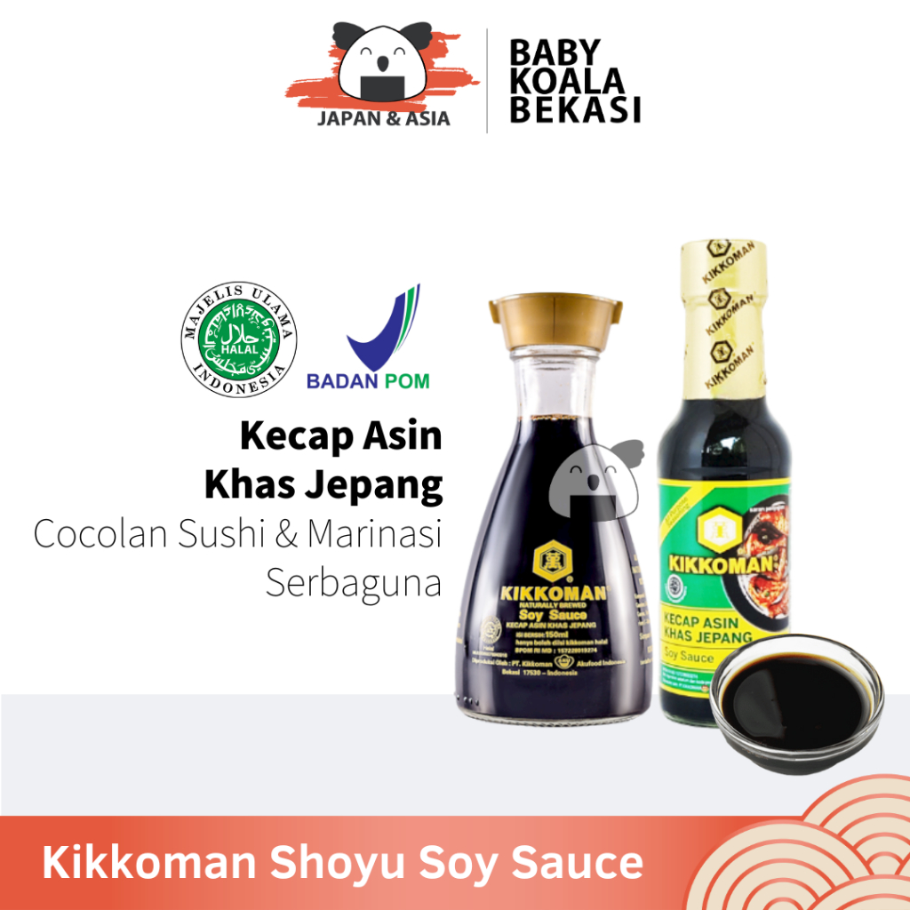 

KIKKOMAN All Purpose Shoyu Halal 150 ml | Soy Sauce. - Bekasi