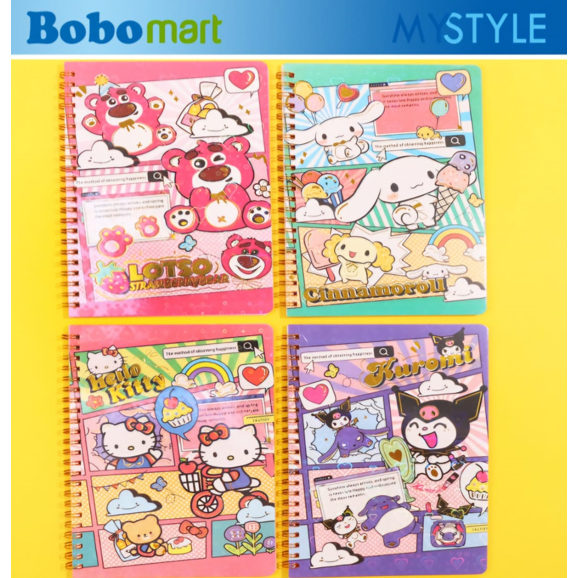 

BOBOMART BUKU TULIS NOTEBOOK DEPAI SH-8830 ISI 60 LEMBAR NOTEBOOK MOTIF BUKU MEMO KARTUN MURAH