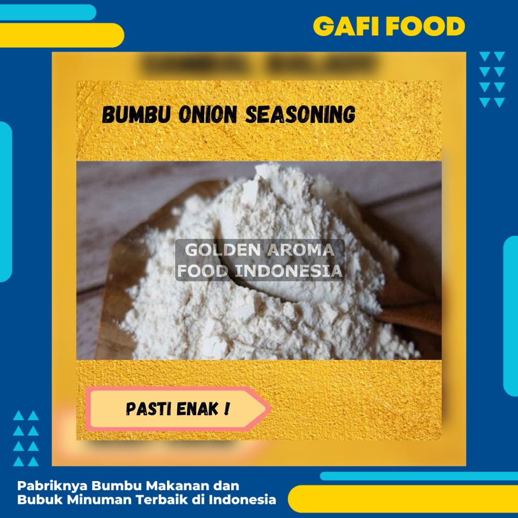 

BUMBU TABUR ONION SEASONING Bubuk Tabur Rasa Bawang Merah 1 kg Food Grade Enak Murah Terjamin