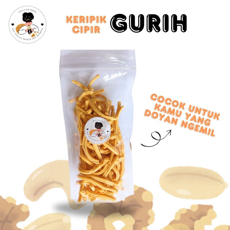 

SNACK CEMILAN CIPIR 200GRAM GURIH