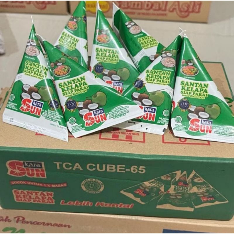 

Kara Sun Santan Kelapa TCA Cube-65ml /pcs