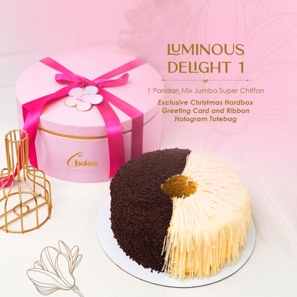 

C Bakes - Jumbo Super Chiffon Festive Christmas Hampers Parcel / Set Hadiah Kado Parsel Natal