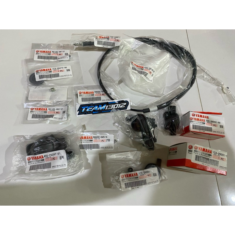 GAS KONTAN SPONTAN YZ125 ORIGINAL JAPAN