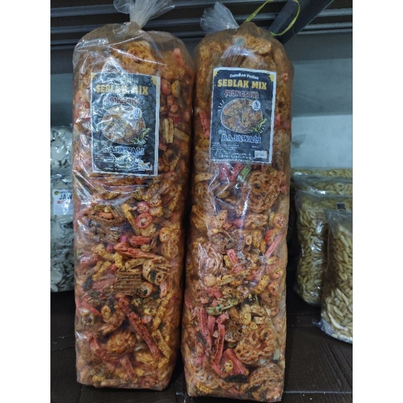 

Kerupuk Seblak Mix/Rongsok Pedas Extra 250 gram