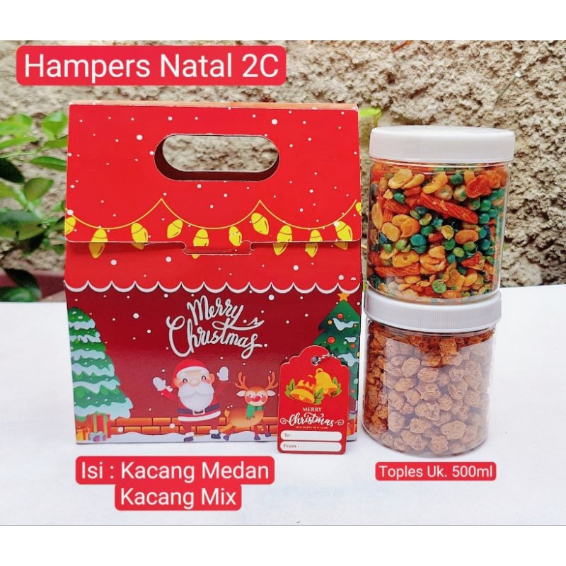

Hampers Natal 2C / hampers snack / parsel natal