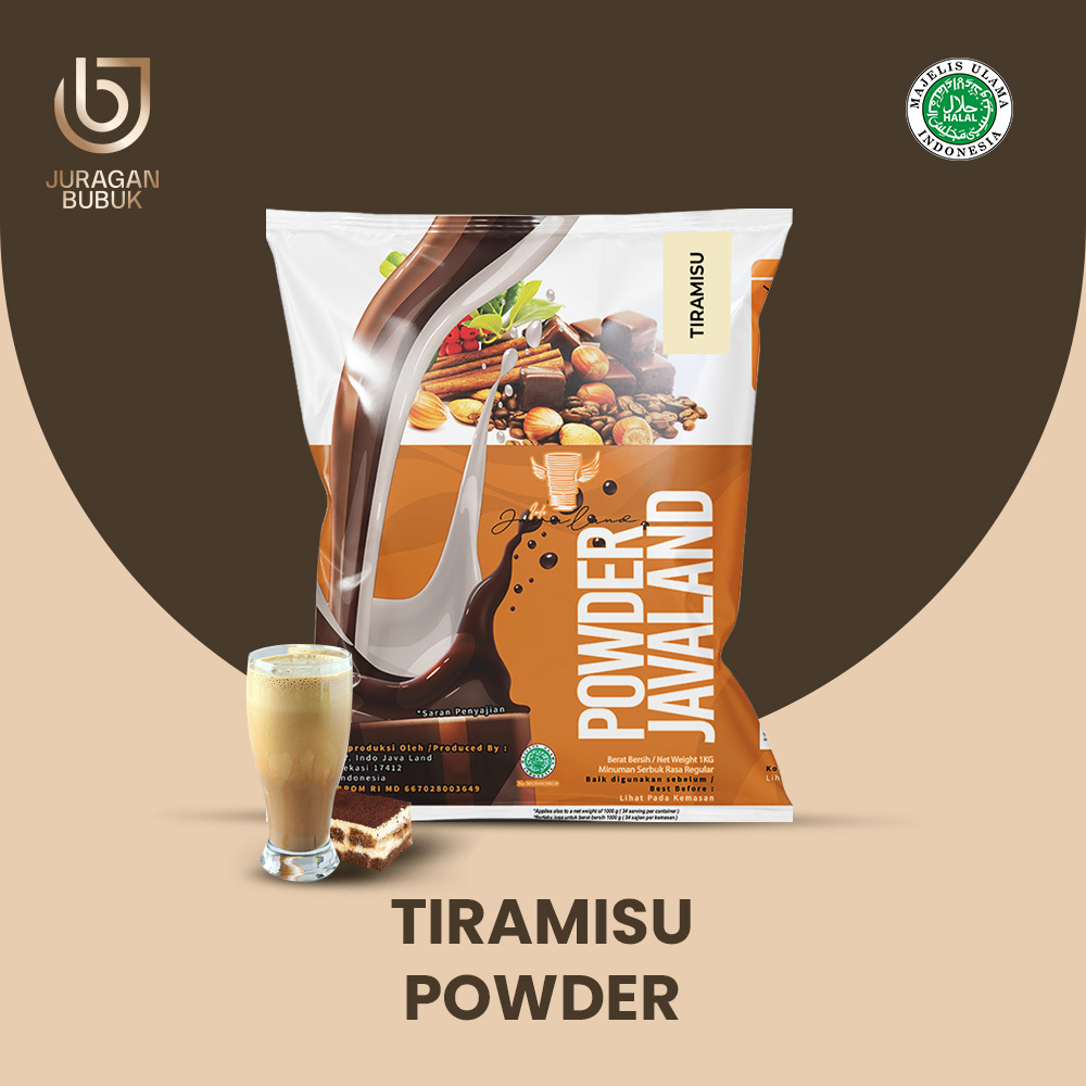 

Tiramisu Powder Drink Bubuk Minuman Tiramisu 1kg Javaland