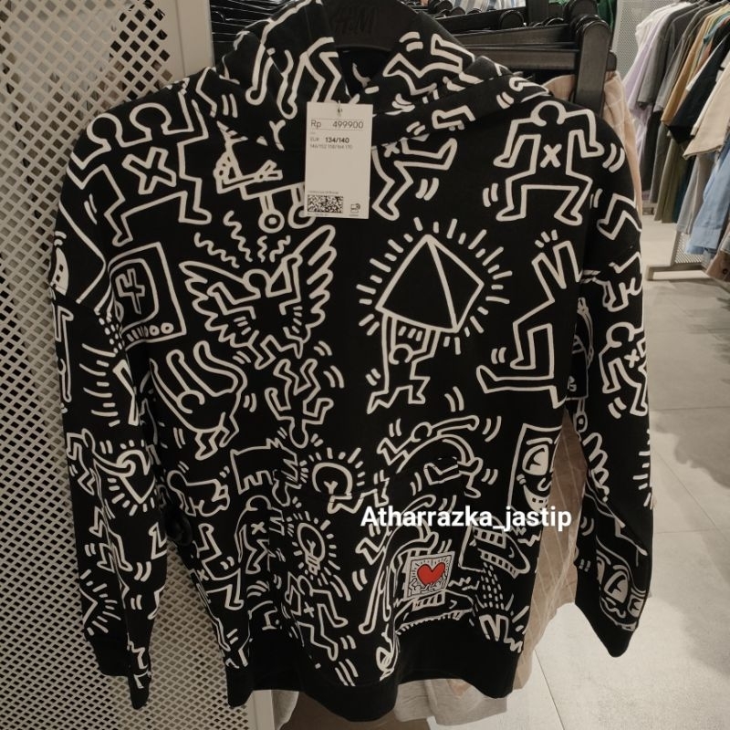 Hoodie H&M Kids Keith Haring jastip jasa titip