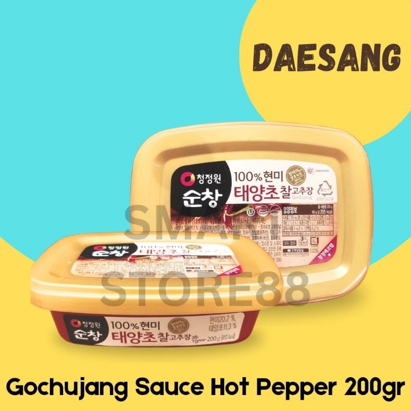 

DAESANG GOCHUJANG SAUCE 200GR HOT PEPPER PASTE KOREAN SAUCE