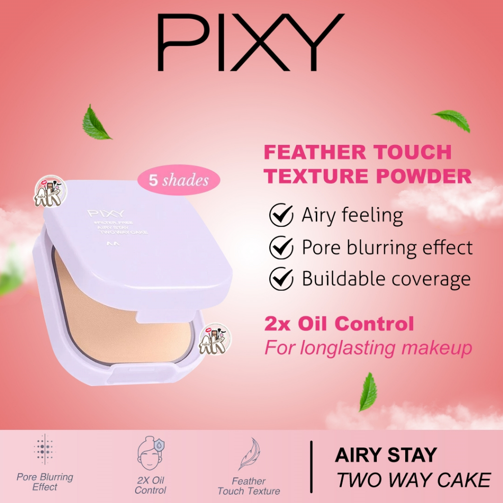 PIXY AIRY STAY TWO WAY CAKE ( READY ALL SHADE )
