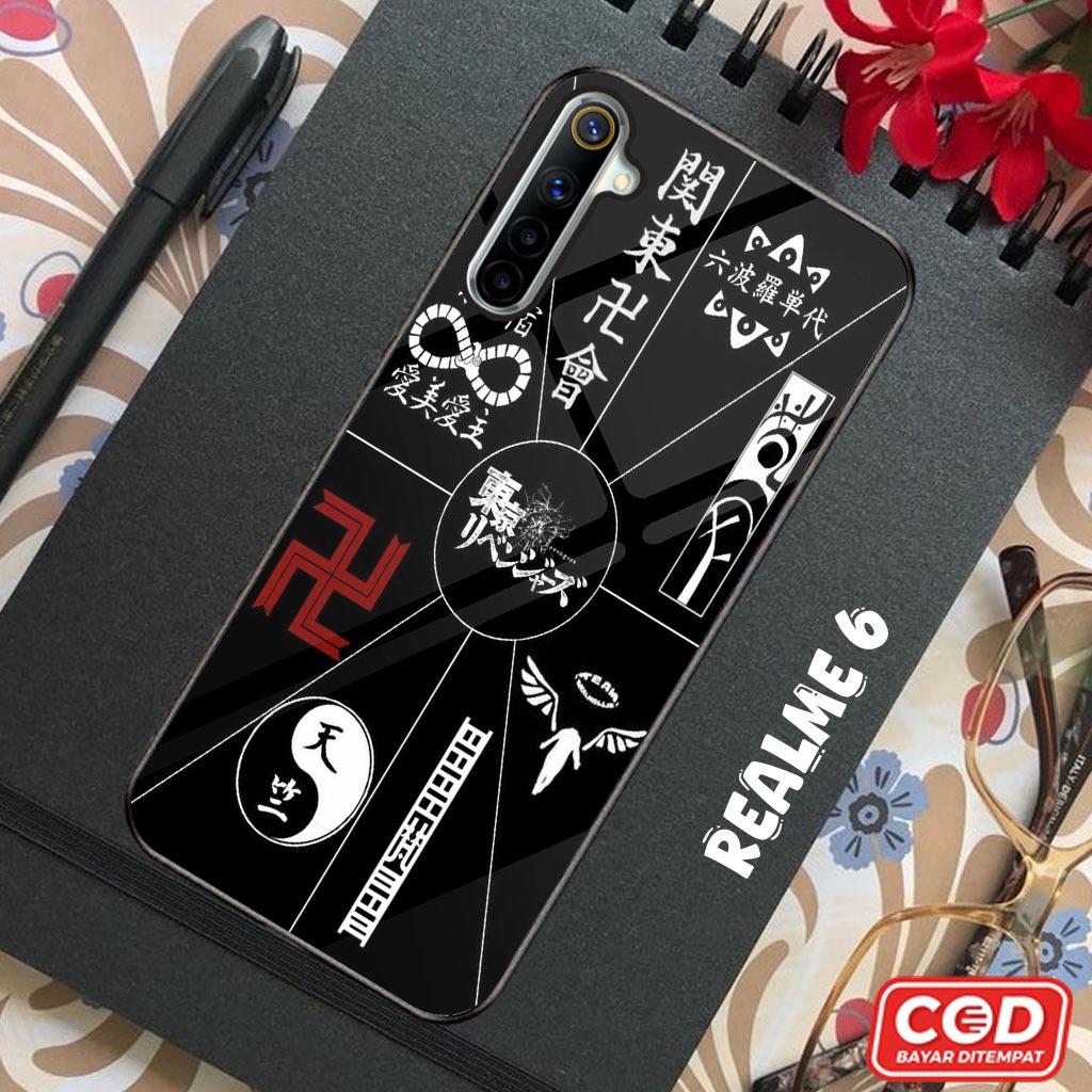 Softcase Glossy Realme 6 Dan All Type Motif Untuk Type hp Lain Bisa Chat Admin - Case Glass Kaca