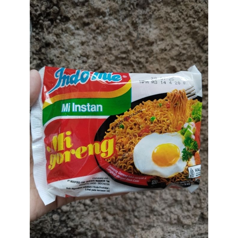 

Indomie Mie Goreng Instan Kemasan 85 Gram