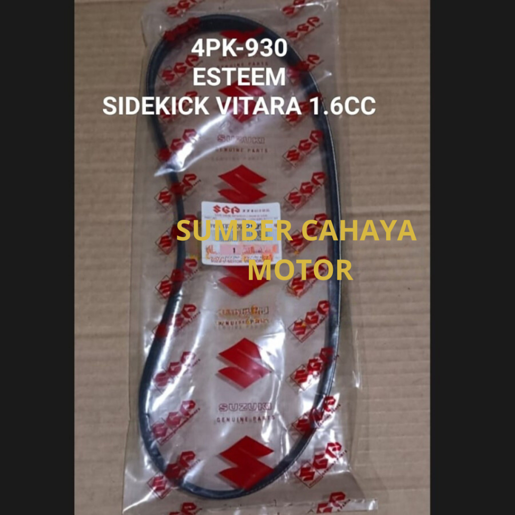 Fan van v belt tali kipas 4PK-930 ESTEEM SIDEKICK VITARA 1.6CC 4PK930