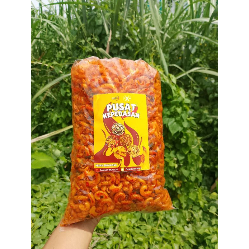 

MAKARONI CIKRUH PEDAS DAUN JERUK | RENYAH TIDAK KERAS |PUSATKEPEDASAN