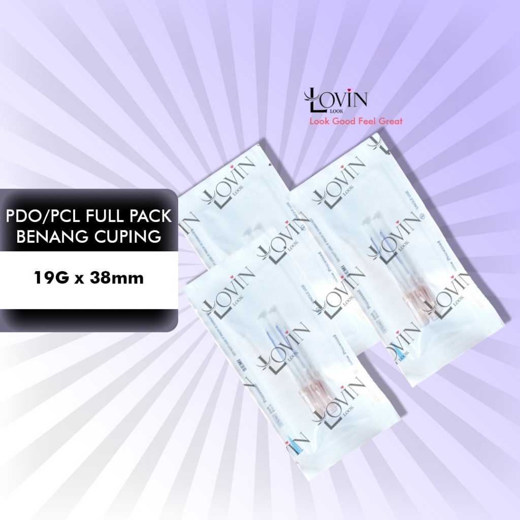 [FullPack Isi 20 Benang] Benang Minerva Face Wajah Hidung Batang Cuping PCL & PDO