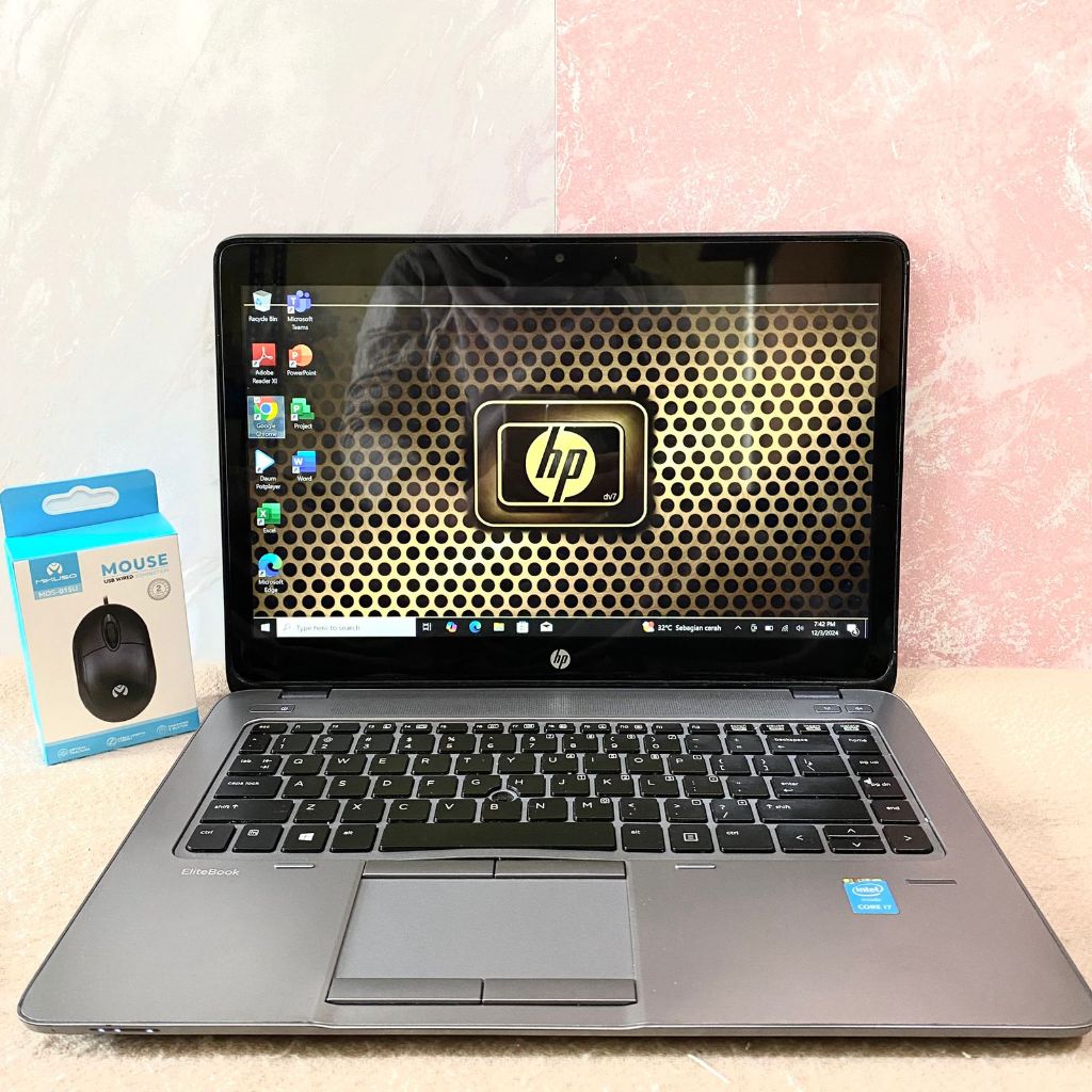 Laptop second Hp Elitebook 840 G2 Touchscreen Core i7-5500U Ram 16Gb Ssd 256Gb