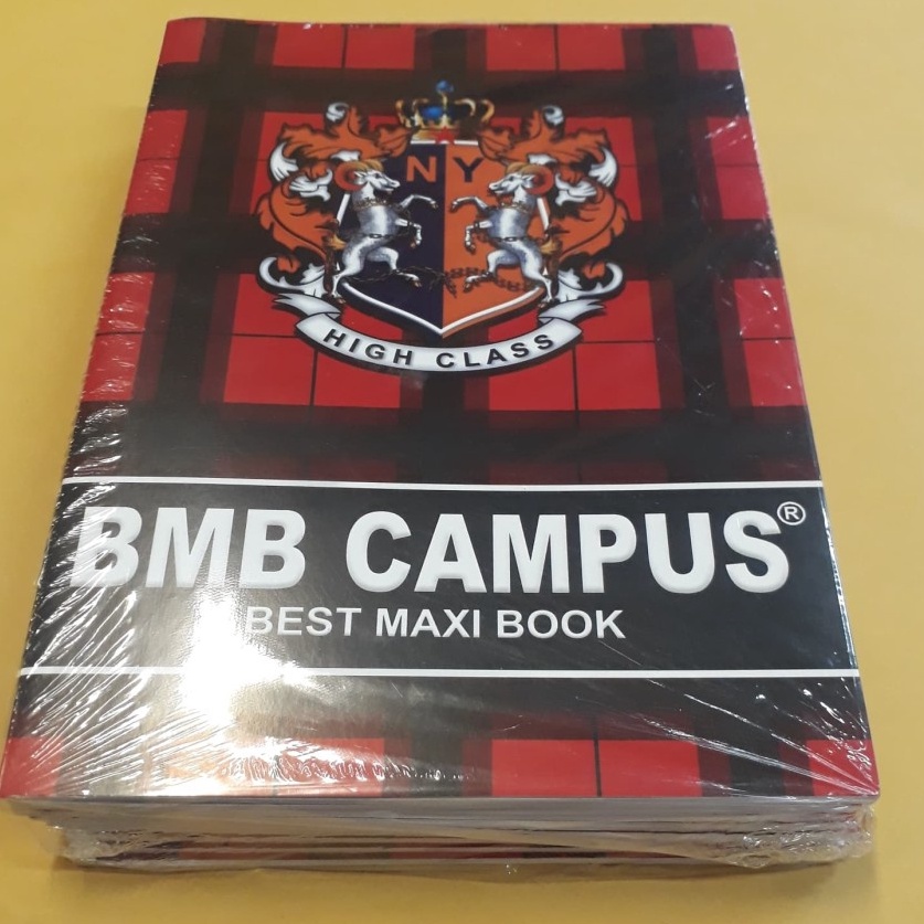 

KODE QSFHE Buku Tulis BMBBMC Campus 36 Lembar Isi 1 Buku