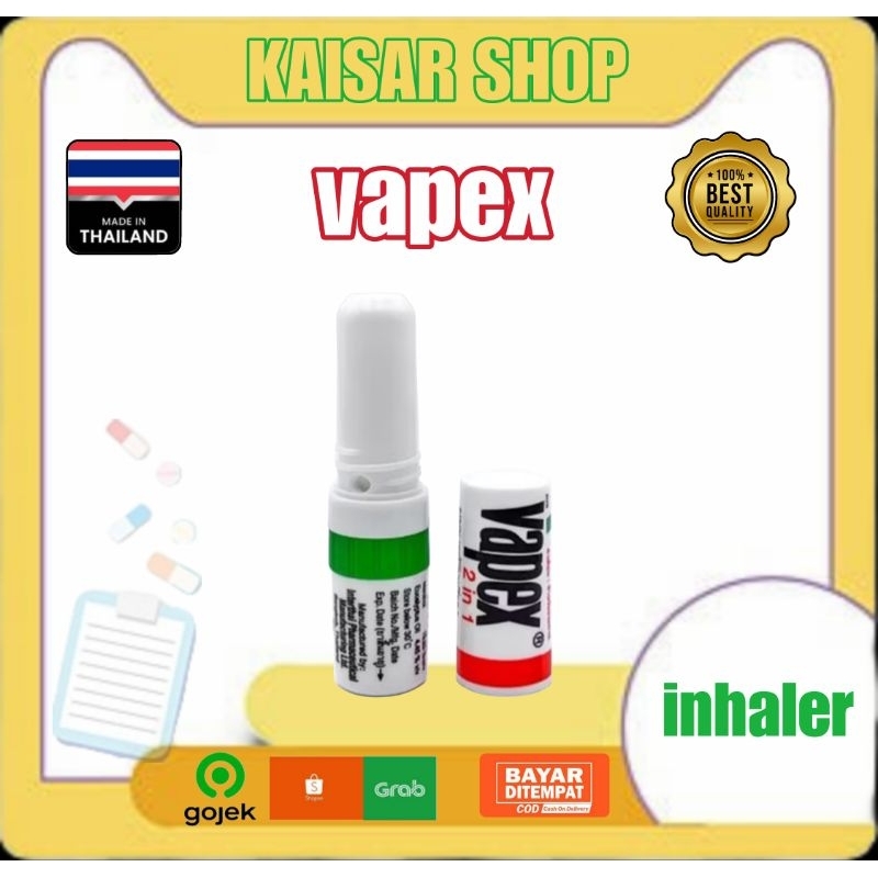 vapex inhaler meredakan hidung tersumbat ori thailand