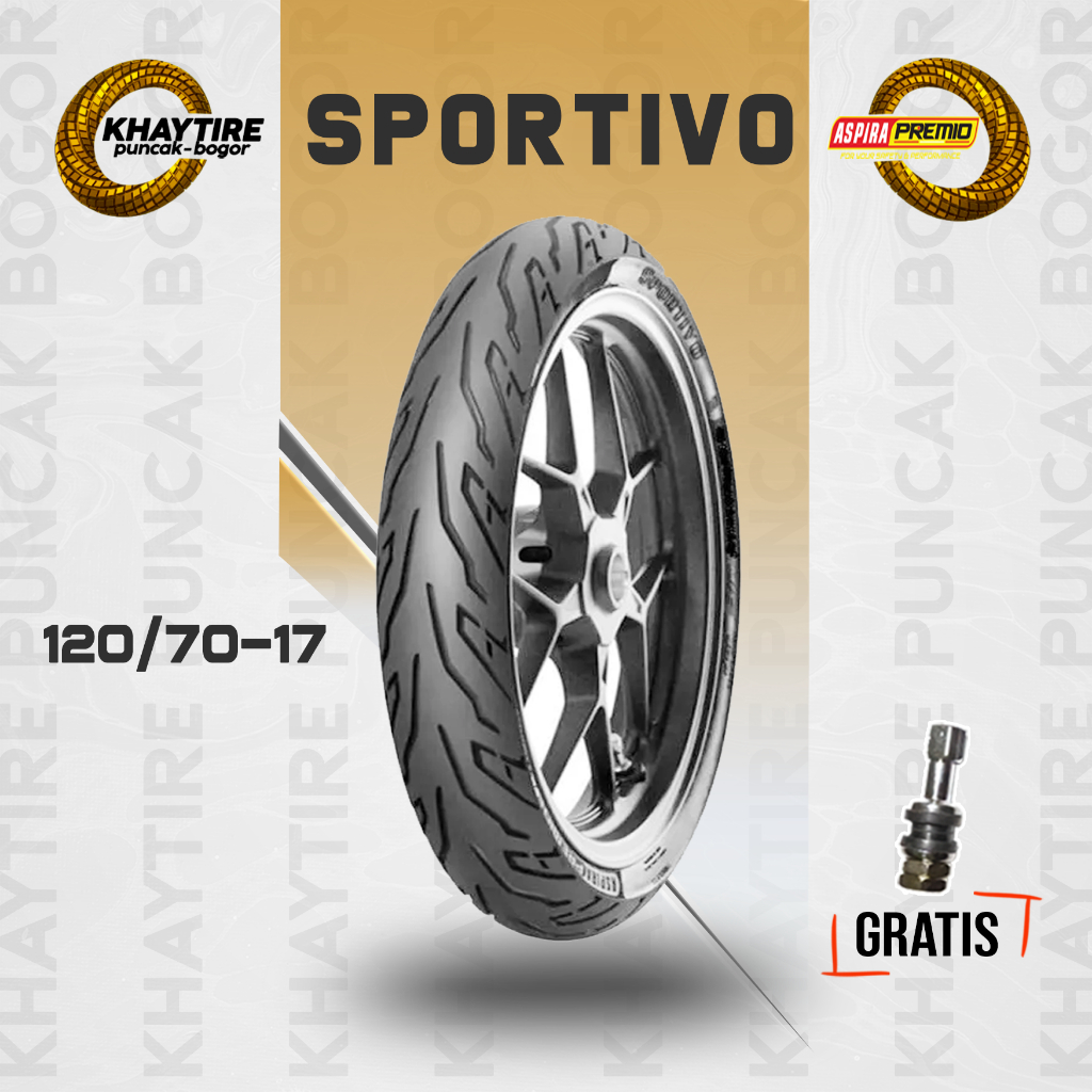 Ban Motor Sport ASPIRA PREMIO SPORTIVO 120/70 Ring 17 Tubeless