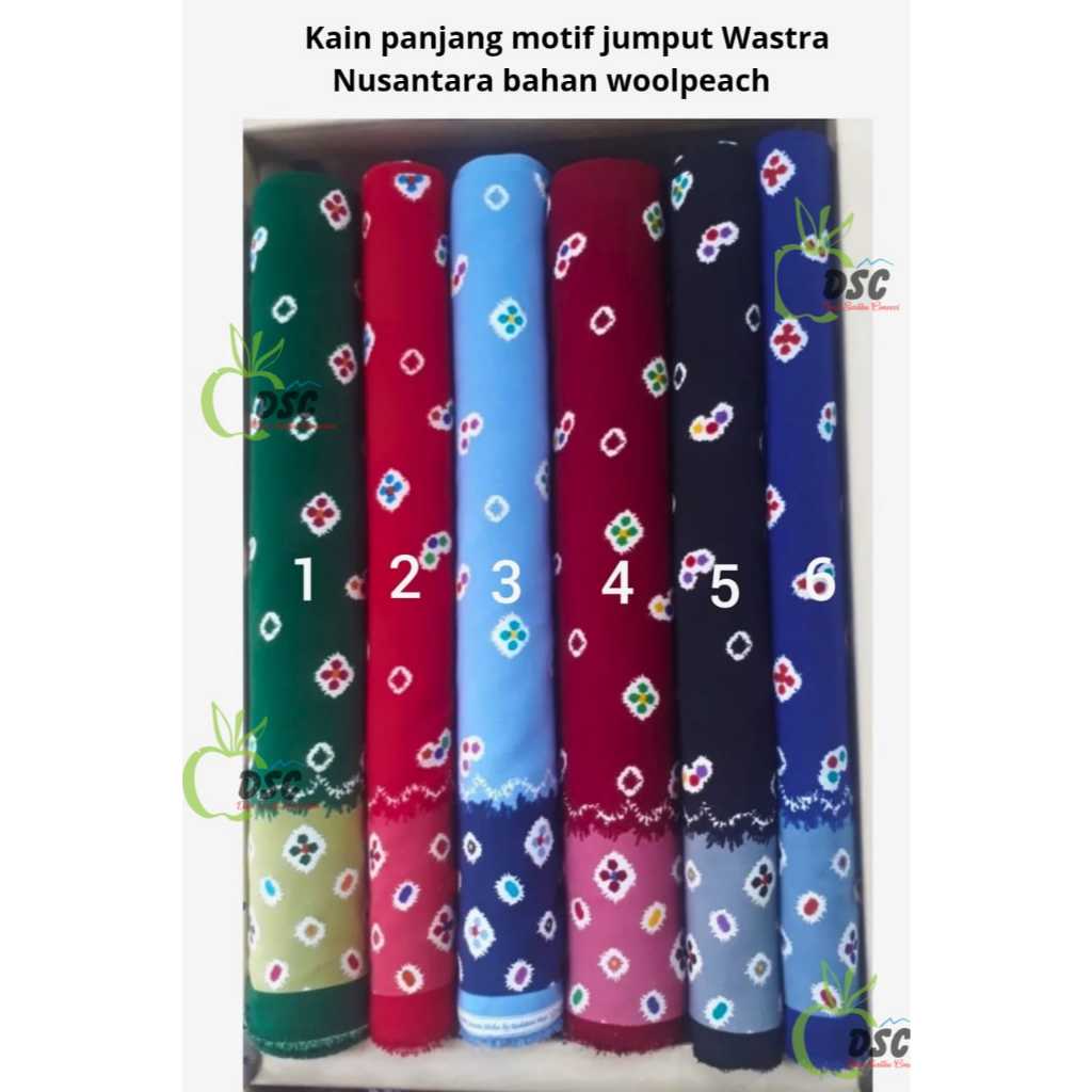 Kain panjang PER METER motif jumput Wastra Nusantara Elegan