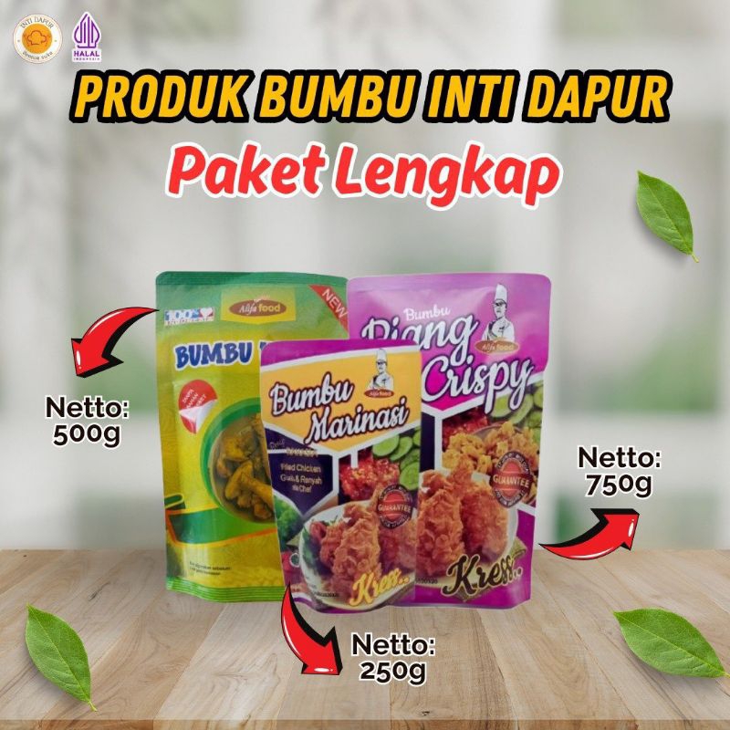 

Paket lengkap alifafood