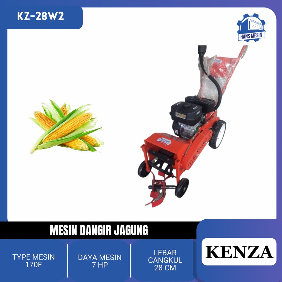 MESIN DANGIR JAGUNG KENZA KZ-28W2 (DOUBLE GARDAN)