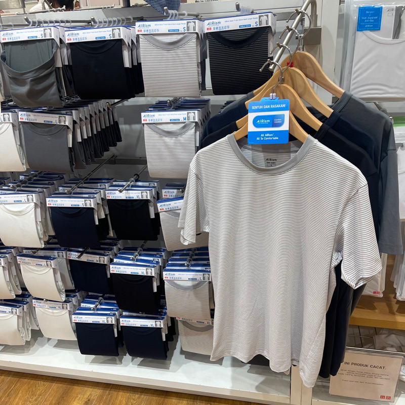 Tshirt Uniqlo Man AIRISM KATUN