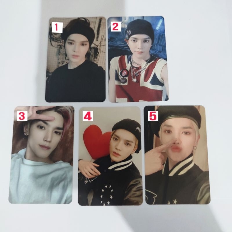 PHOTOCARD PC TAEYONG NCT 127 NCT 2021 REGULAR NEO ZONE UNIVERSE