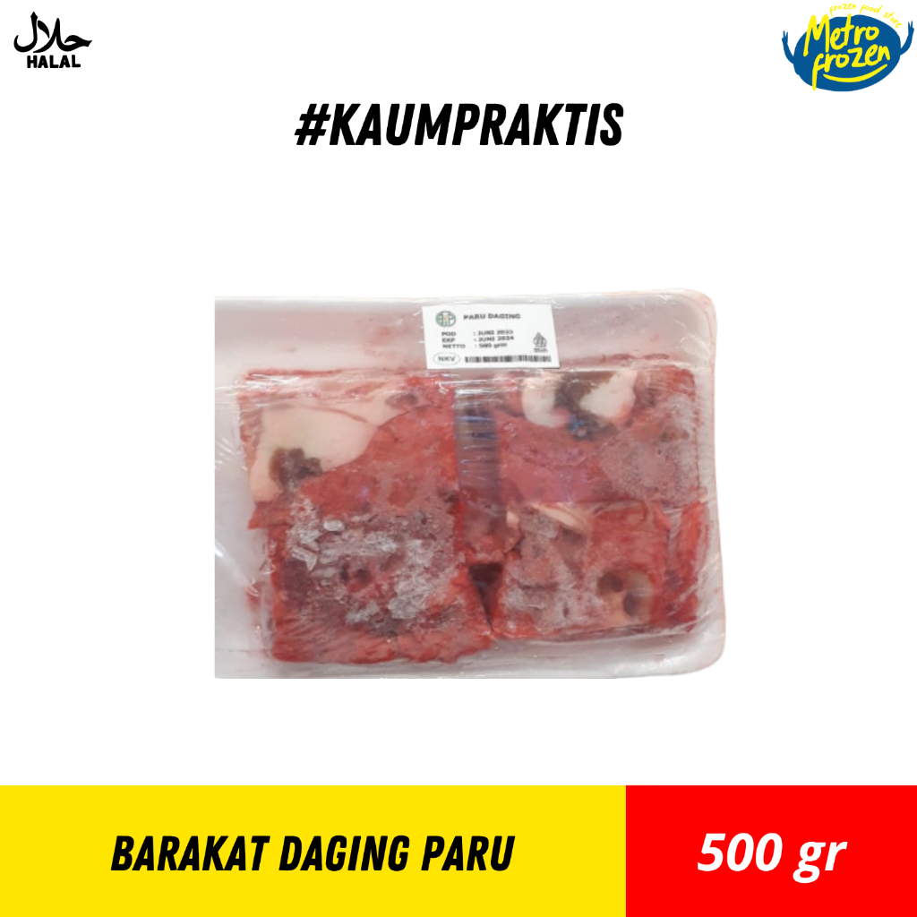 

BARAKAT Daging Paru 500gr
