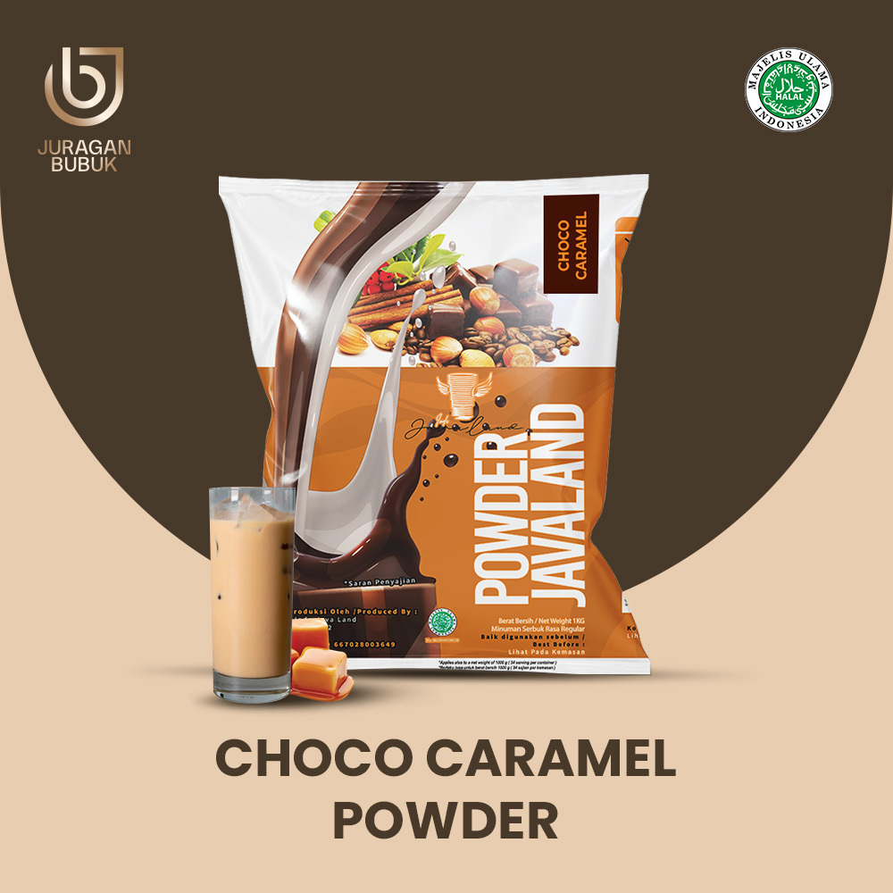 

Choco Caramel Powder Drink Bubuk Minuman Rasa Choco Caramel 1kg Javaland