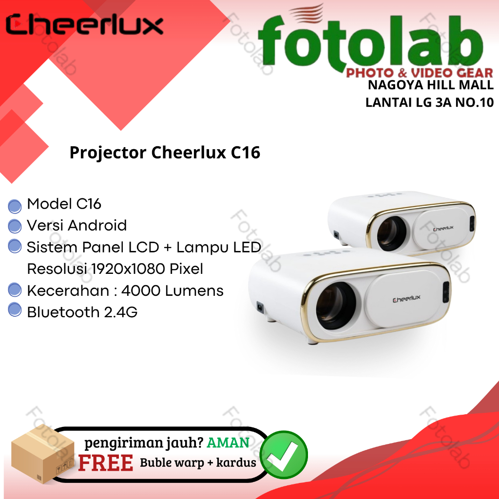 Projector Cheerlux C16  Android