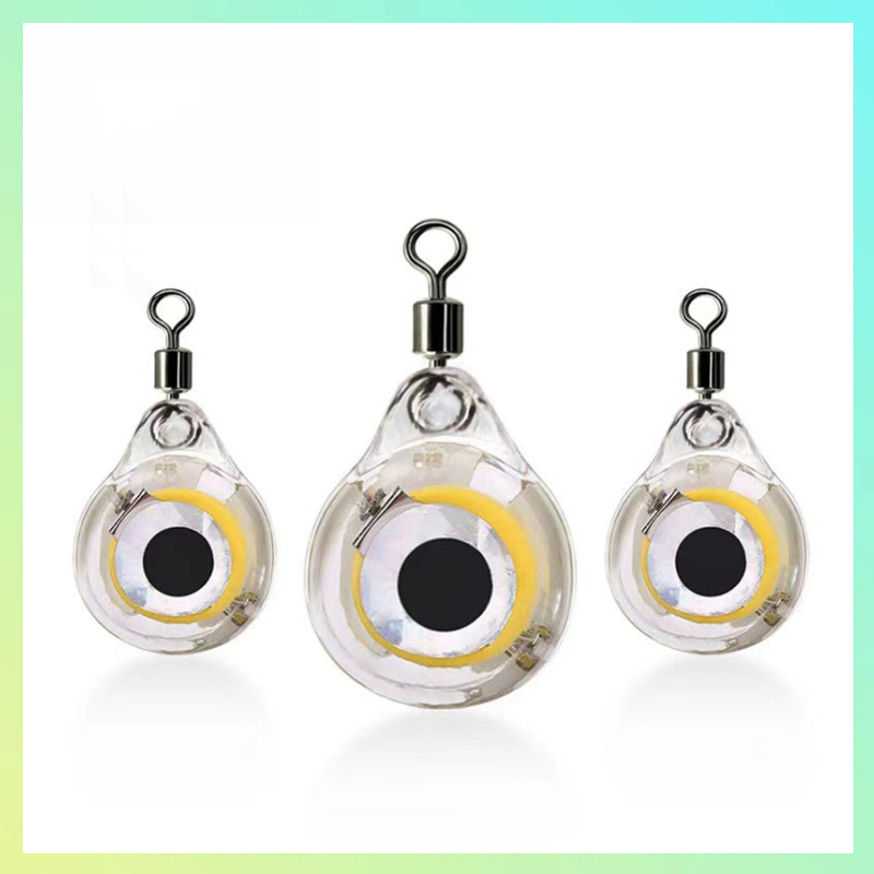 Mata Ikan Menyala Untuk Jigging - esca eye Led - Umpan Jigging Malam - mata ikan LED - metal jig ass