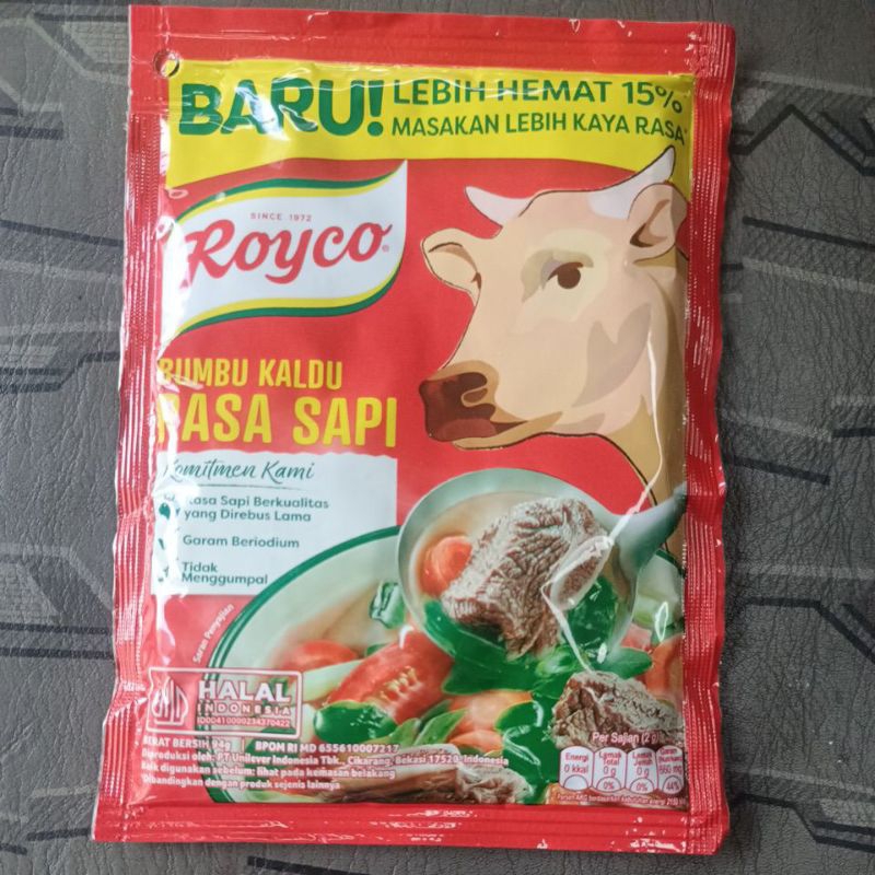 Royco Baru  Bumbu Kaldu  Rasa Sapi 94 gram