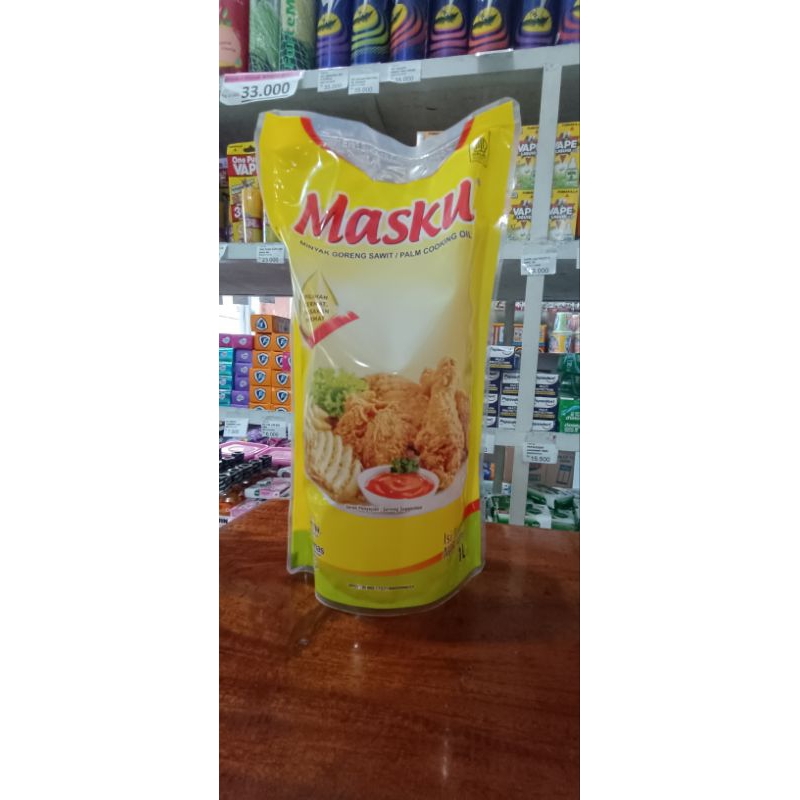 

minyak goreng Masku Palm Cooking Oil 1 liter