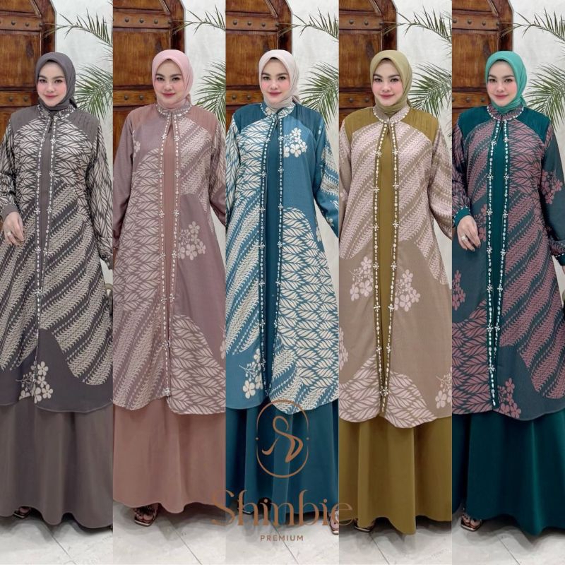 Gamis Dress Terbaru Adisty 4 by Shinbie