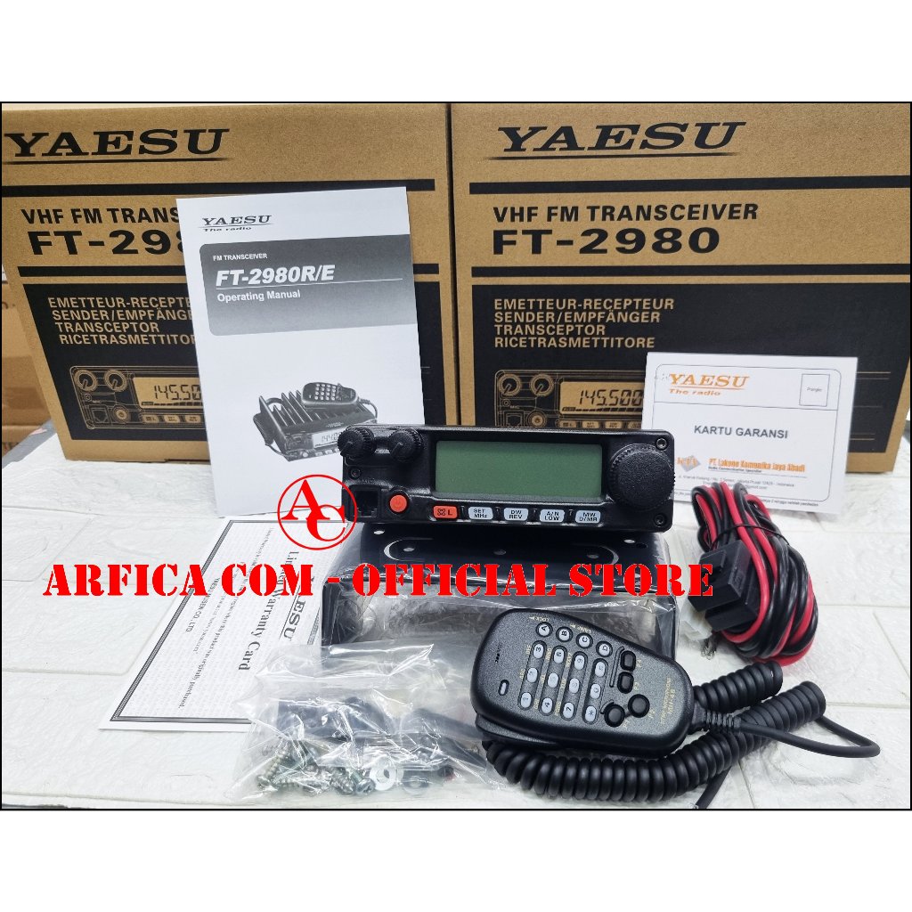 RADIO RIG YAESU FT2980R FT2980 VHF MURAH - RADIO BASE RIG YAESU FT2980