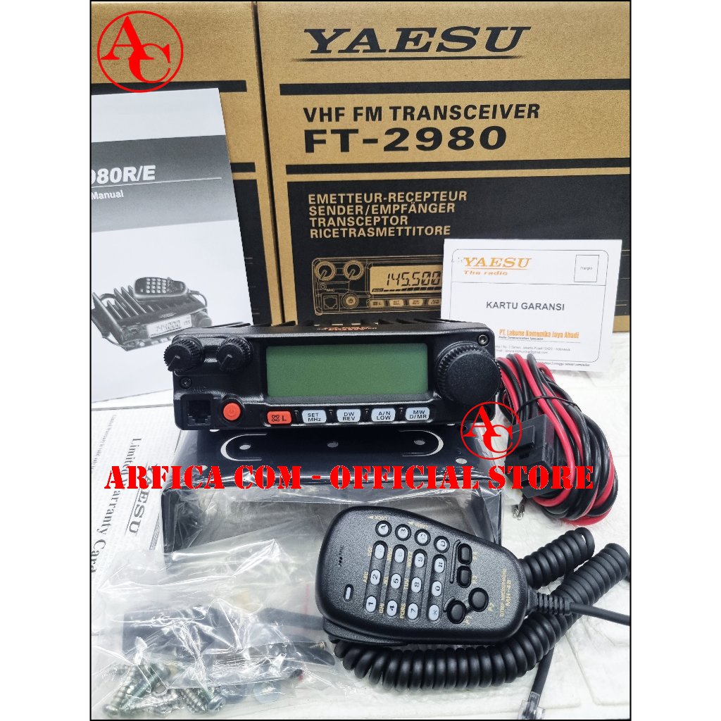 RADIO RIG RIG YAESU FT2980 VHF ORI PENGGANTI FT 2900 ORI YAES FT 2980R
