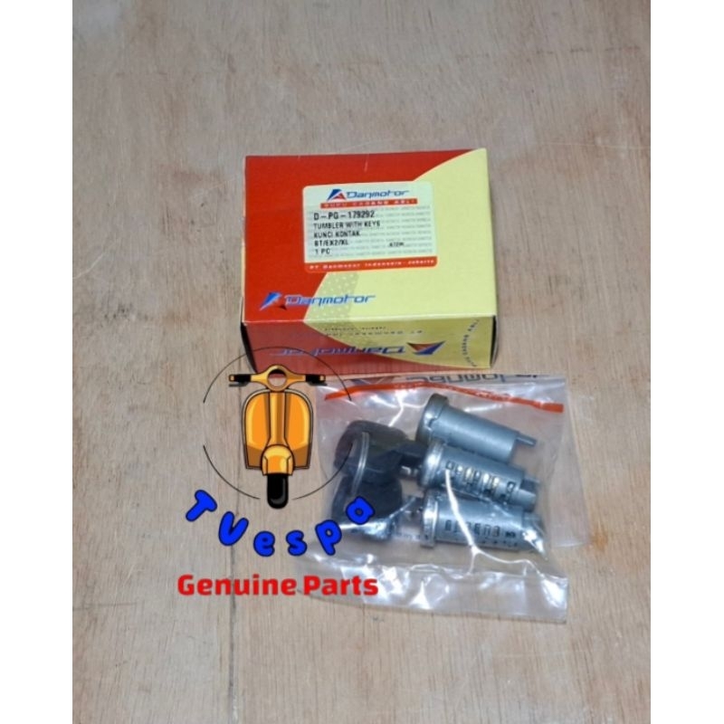 Kunci Kontak Anak Kunci 3 Vespa Strada Exclusive Excel Original Danmotor