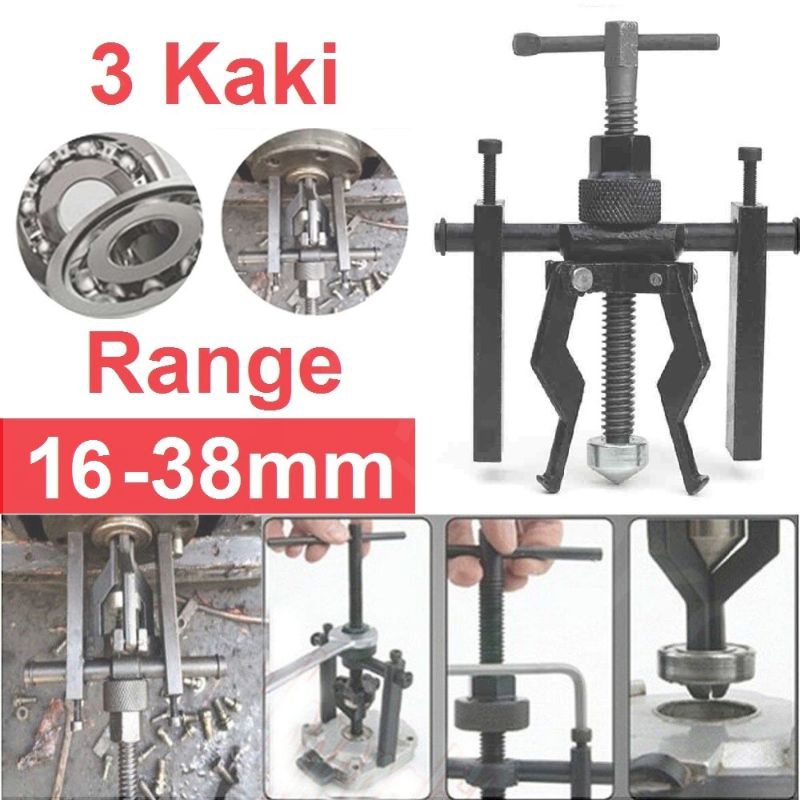 Treker Cabut Buka Bearing Dalam Motor Pilot Bearing Puller Dirancang untuk roda gila, roda sepeda mo
