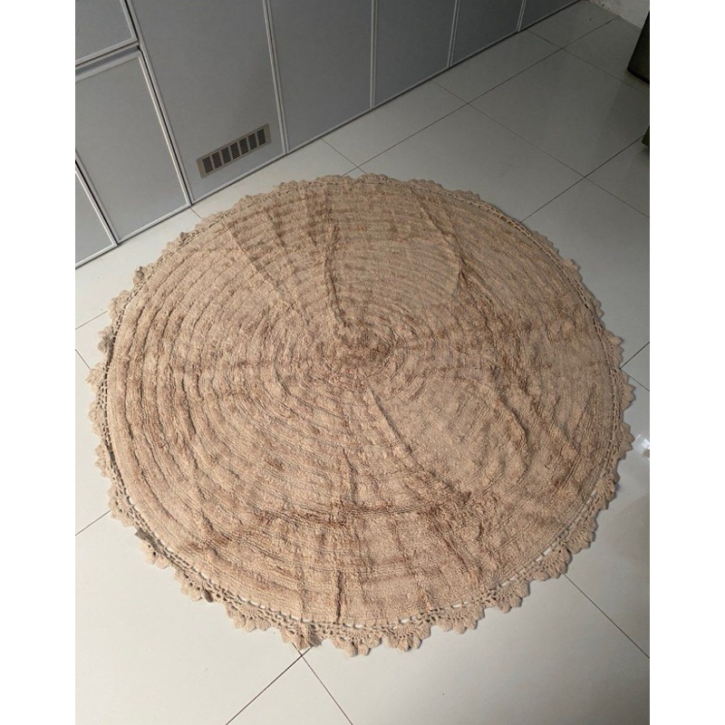 Karpet Bulat Bohemian Aesthetic diameter 150
