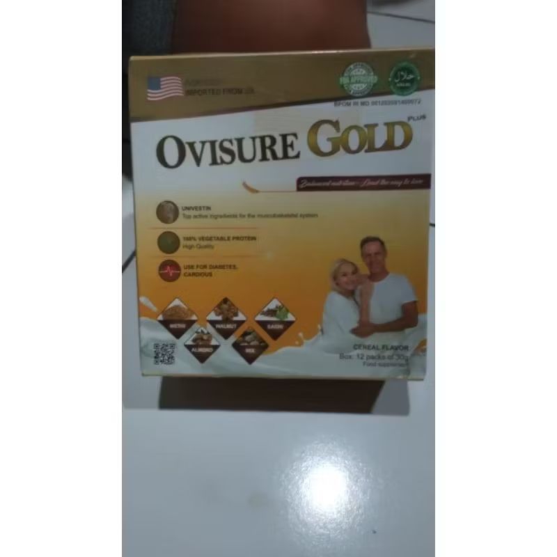 

ovisure gold 100% original asli susu atasi nyeri sendi tulang terbaik BPOM
