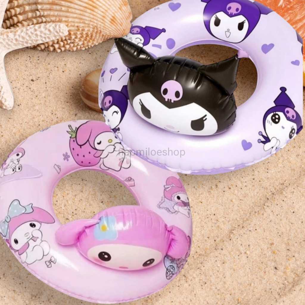ban renang KRM SANRAYA My Cincin Renang Lucu pelampung renang ban balon Tiup ban renang Anak -anak K