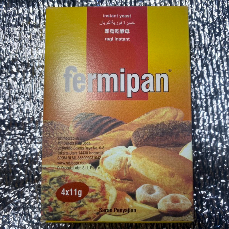 

Fermipan 1 Box Isi 4 Pcs @11 g