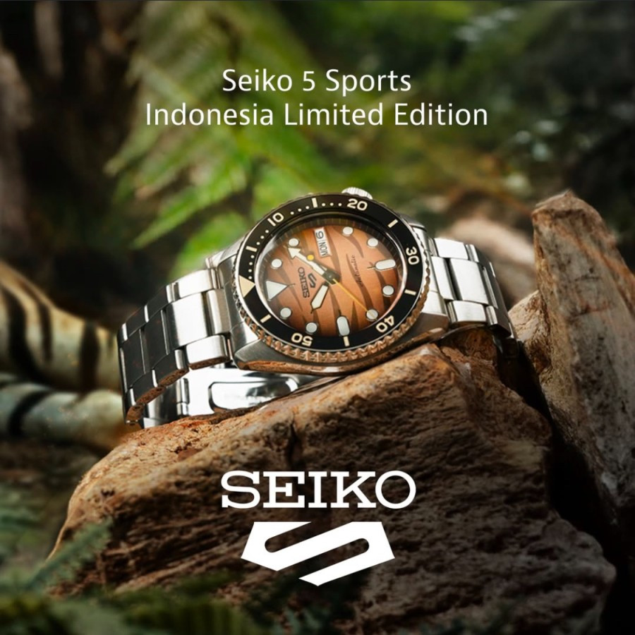 Seiko 5 Sports Men Automatic SRPL45 SRPL45K1 Indonesian Exclusive Model Limited Edition Of 1000pcs I