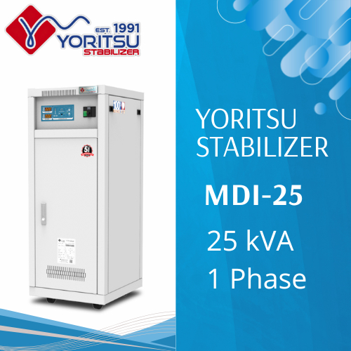 Stabilizer Listrik Stavolt Listrik Avr Yoritsu MDi 25 kVA