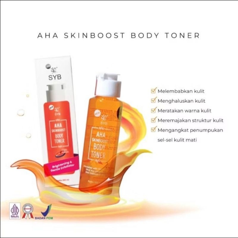 SYB AHA SKINBOOST BODY TONER ORIGINAL